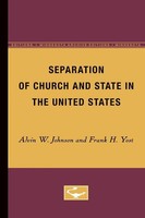 Alvin W. Johnson | Separation Of Church And State In The United States | Buch