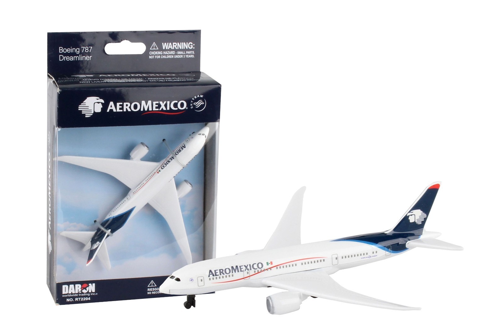AERO MEXICO Boeing 787 Dreamliner DARON RT2204 Authentic Livery Diecast