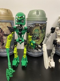 Lego Bionicle TOA MATA Lot Of 4 With Canisters- No Manuals - 8531 8533 8535 8356