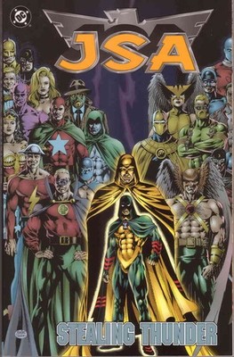 JSA TPB #5 FN; DC | Stealing Thunder - w/Bag+Board