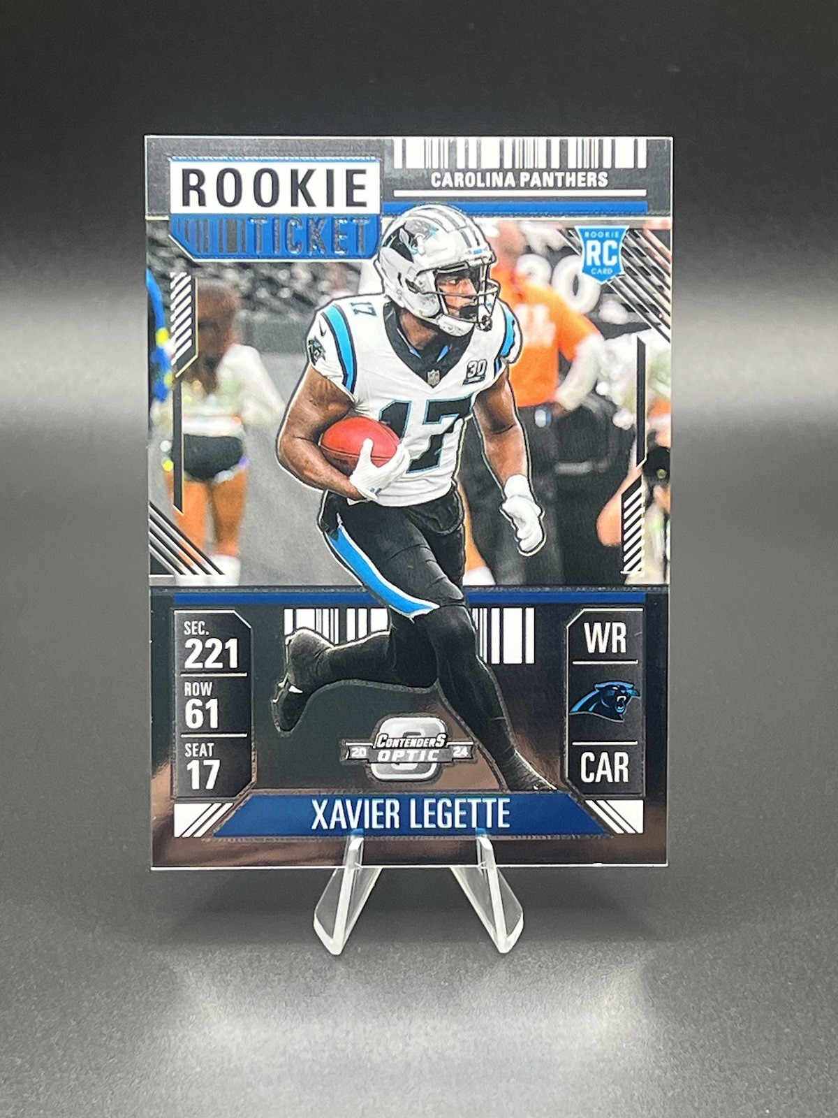 2024 Contenders Optic - Xavier Legette Rookie Ticket #99 | Carolina Panthers🚨