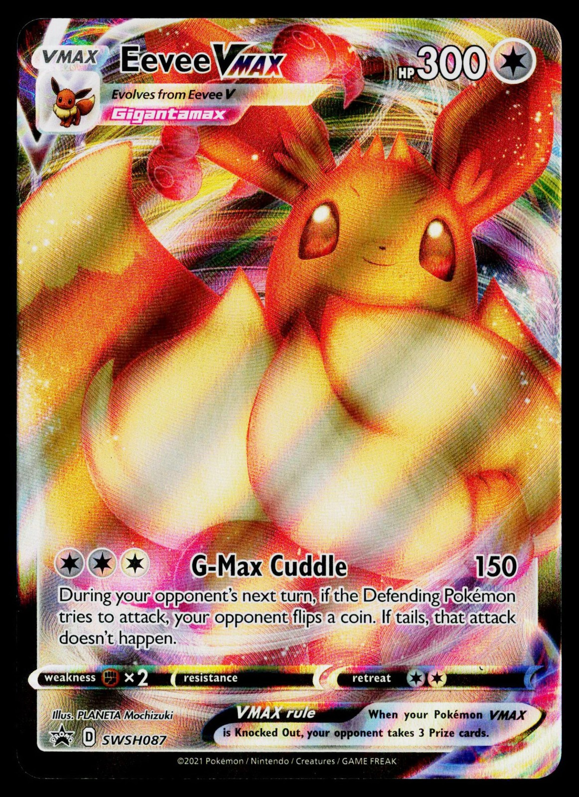 Eevee VMAX Holofoil EN [SWSD - SWSH087] NM