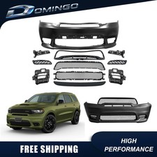 For 2016-2020 Dodge Durango SRT 11PCS Full Front Bumper Cover With Fog Lights