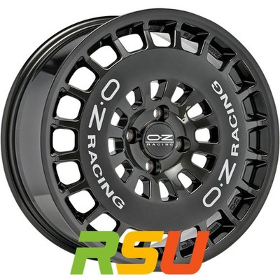 OZ RR40 hyper titatnium + silver lettering 7.5x17'' ET35 LK4 100 ML 68 Alufelg...