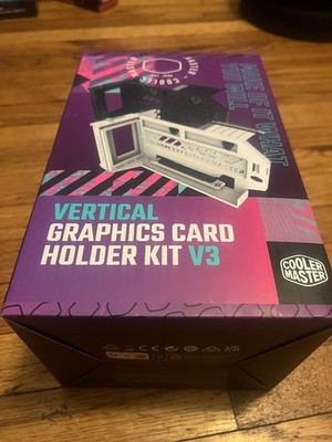 Cooler Master Vertical Graphics Card Holder Kit V3-Riser Cable PCIe 4.0 included
