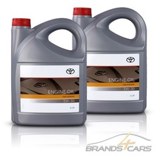 ORIGINAL 2x 5 L TOYOTA MOTORÖL FUEL ECONOMY 5W30 ACEA A1/B1 A5/B5 API SL CF 5231