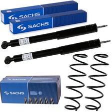 2x SACHS STOSSDÄMPFER+FAHRWERKSFEDER HINTEN passend für MERCEDES A-KLASSE W169
