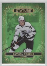 2022-23 Upper Deck Stature Rookies Green 99/99 Samuel Fagemo #145 4p5
