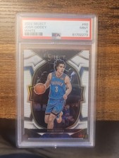 2022 Select Josh Giddey #60 WHITE Concourse /149 PSA 9