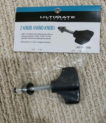 Ultimate Support 13805 ZKB-175 Speaker Stand 1.75'' Hand Knob