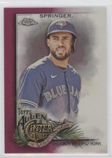 2022 Topps Allen & Ginter Chrome Magenta Refractor 58/199 George Springer 10qe