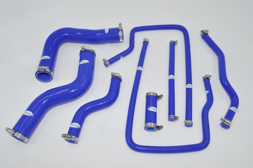 TTR Silicone Radiator Hose Kit for Subaru Impreza WRX STI GC8 92-01 EJ20 CAMO - Picture 4 of 10