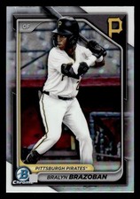 Bralyn Brazoban 2024 Bowman Draft Chrome Refractor #BDC-124