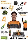 Lando Norris Cake Decorations. Premium Edible Icing Sheet