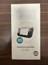 Pegly Protective Screen Film For Wii U Brand New 7E