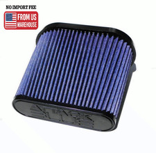 2014-19 Lt1 Lt4 C7 Corvette Attack Blue Dry Nanofiber Pwr Filter Frankenstein