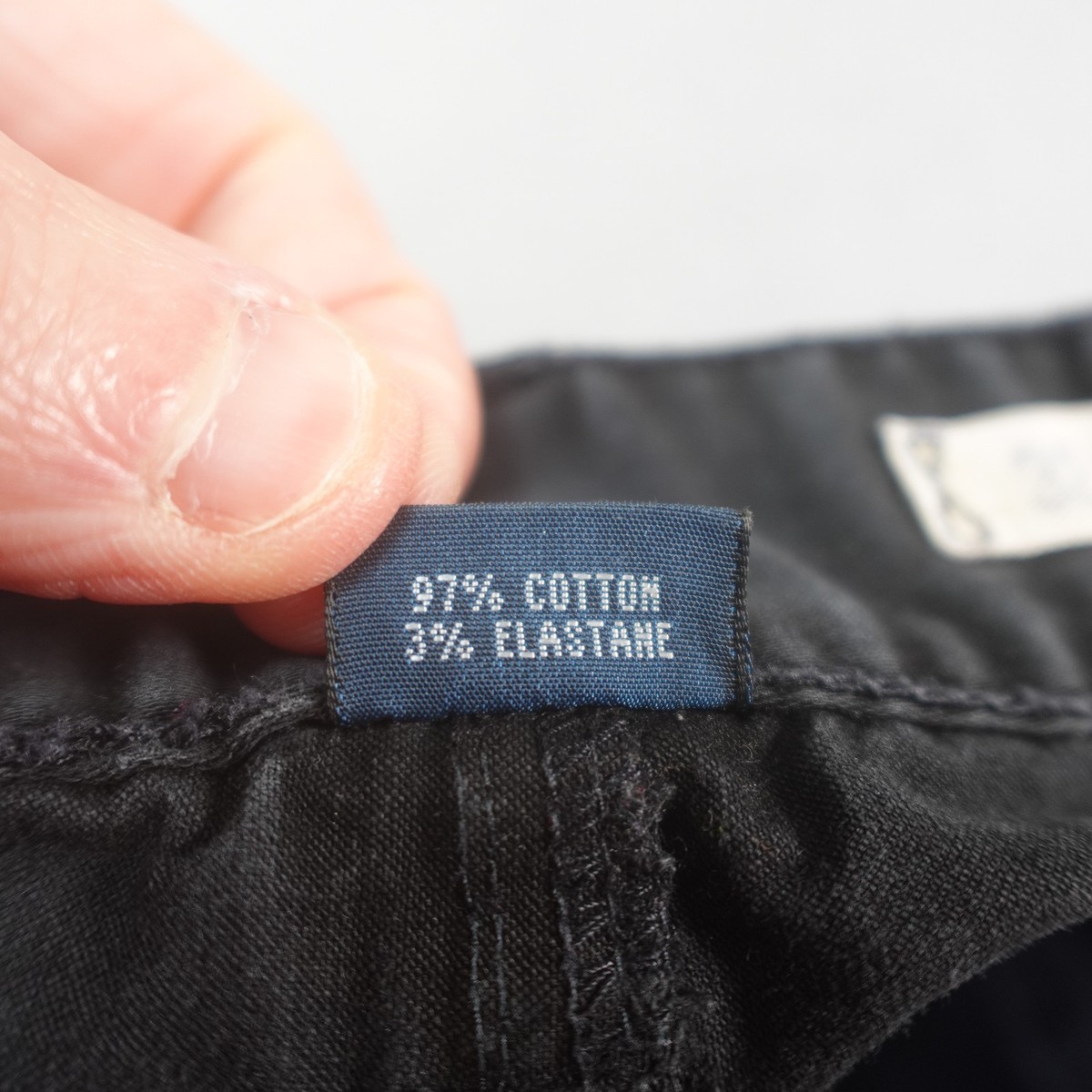 Vintage Polo Ralph Lauren Bootcut 750 Jeans Mens 32x32 Black Dark 