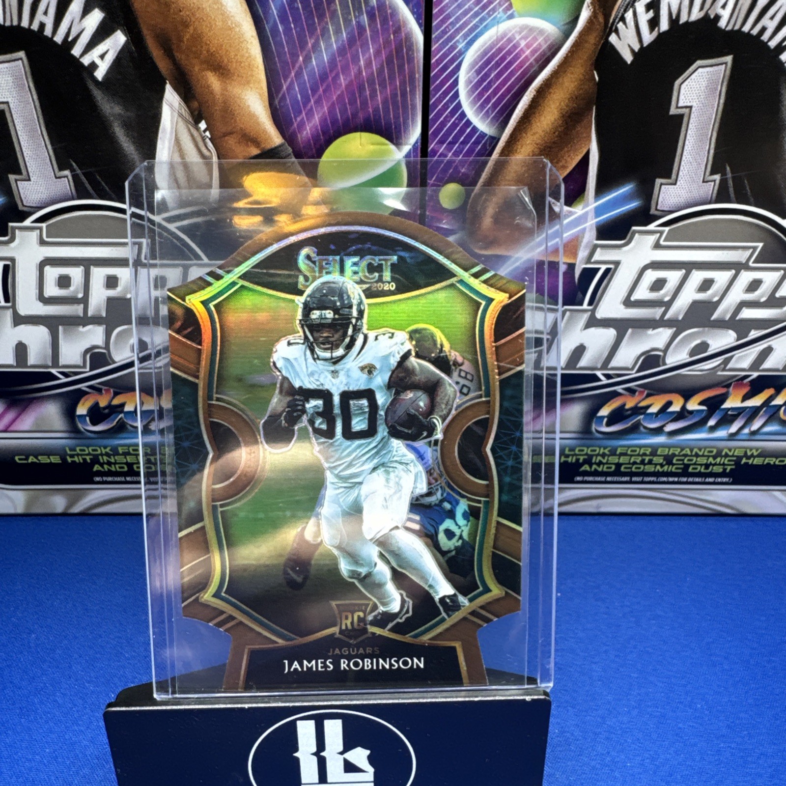 2020 Panini Select - Concourse James Robinson #88 Copper Prizm Die-Cut /355 (RC)