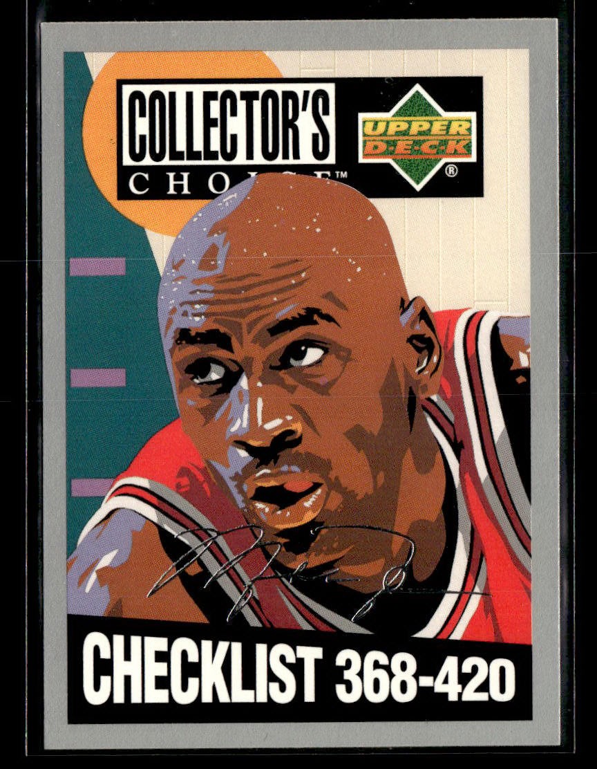 1994-95 Collector's Choice #420 Michael Jordan Silver Signature