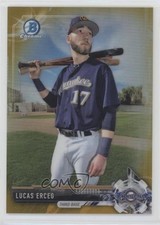 2017 Bowman Draft Chrome Gold Refractor 22/50 Lucas Erceg #BDC-131 2r7