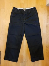 BUZZ RICKSON'S - WILLIAM GIBSON COLLECTION - BLACK CHINO 1942 MODEL - BR41 36x28
