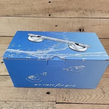 DAREN MEDICAL Heavy Duty Suction Shower Grab Bar Silver 17" DR-TYG-S