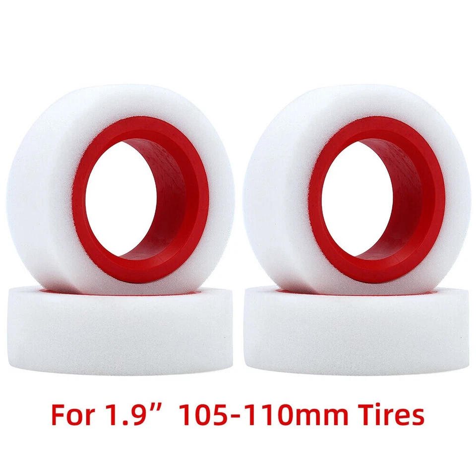 RC Reifenschaum 1,9" Radeinsatzteil für RC Crawler Axial SCX10 Traxxas TRX4 - Bild 2 von 4