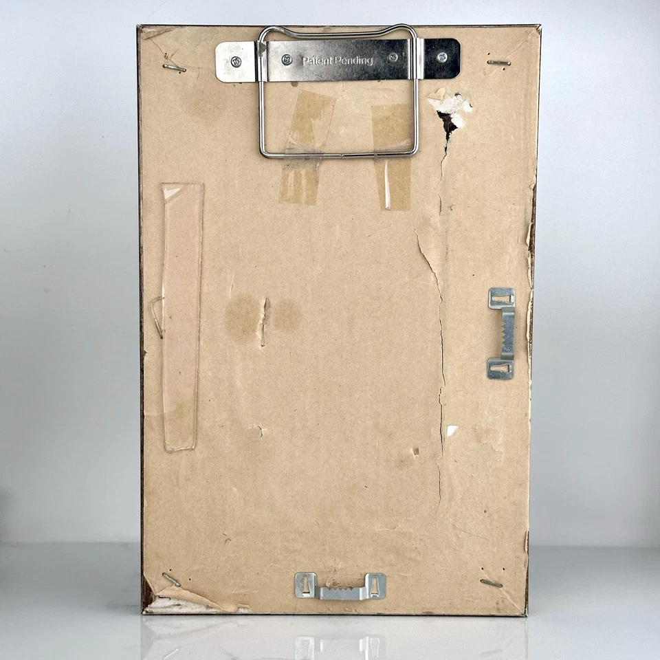 Espejo de metal indio en relieve diseño de pájaro conejo ciervo plata bronce ornamentado de colección Foto 2 de 4