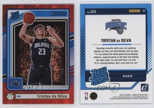 2024 Donruss Rated International Red Stars /125 Tristan da Silva #203 Rookie RC