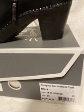 Dansko Shayna Heeled Chelsea Leather Boots for Women 39 New with Box