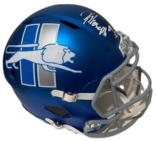 KERBY JOSEPH DETROIT LIONS SIGNED AUTO FULL SIZE FLASH REPLICA HELMET JSA