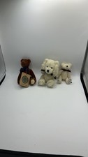 Lot of 3 Vintage Boyds Bears Friends Collection Plush Teddy Bears