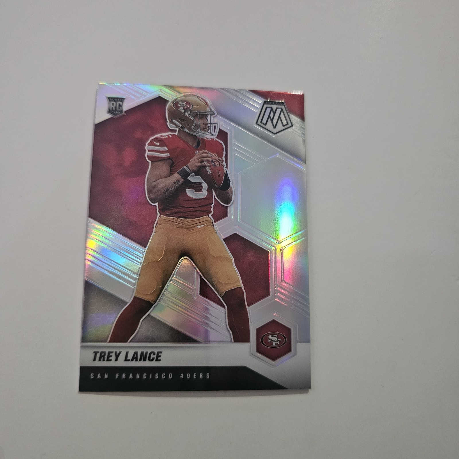 2021 Panini Mosaic - Rookies Trey Lance #303 Silver Prizm (RC)