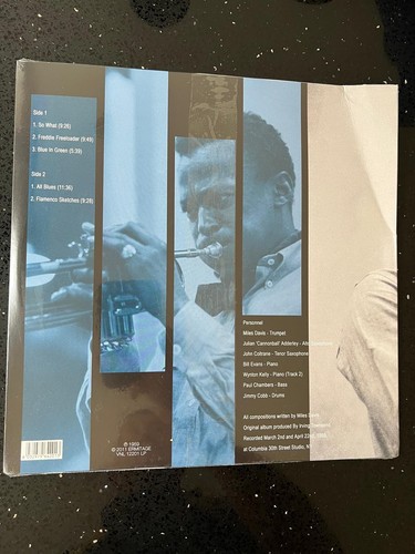 Miles Davis Kind of Blue - REISSUE- LP VINYL NEW SEALED - Picture 3 of 4