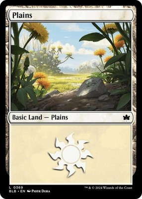 Assorted Plains, Lands, Magic The Gathering, MTG TCG Part 2