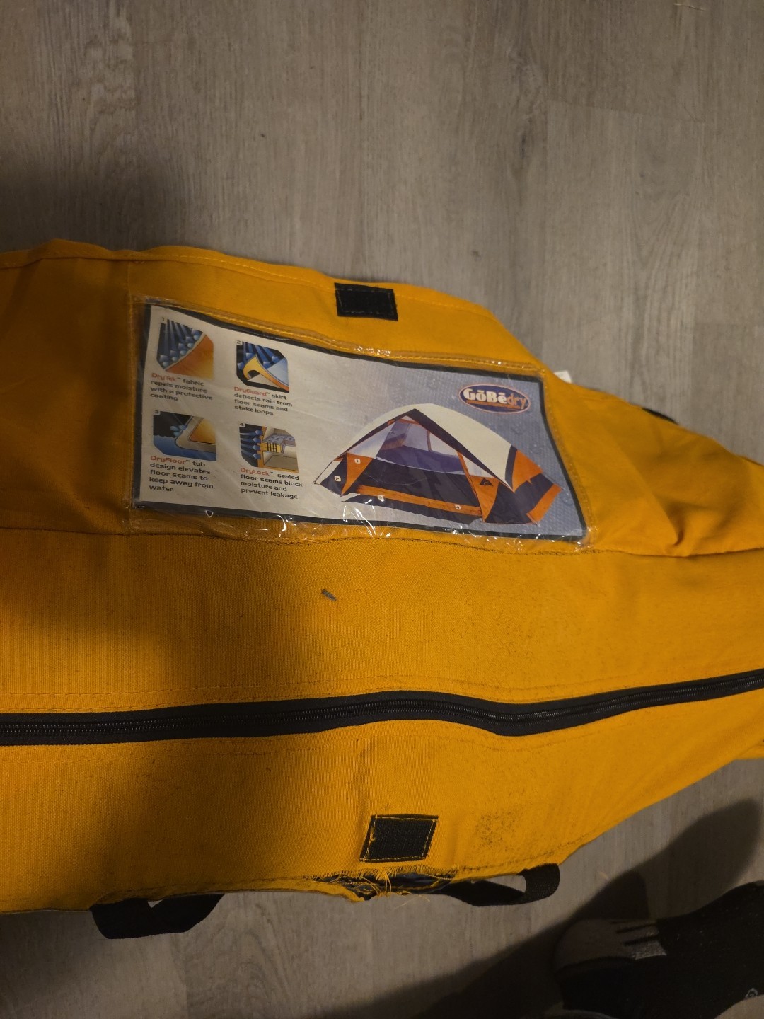 Ozark Trail Go BE DRY Ultimate Rain Protection 4 Person Dome Tent 9ft X 8ft 