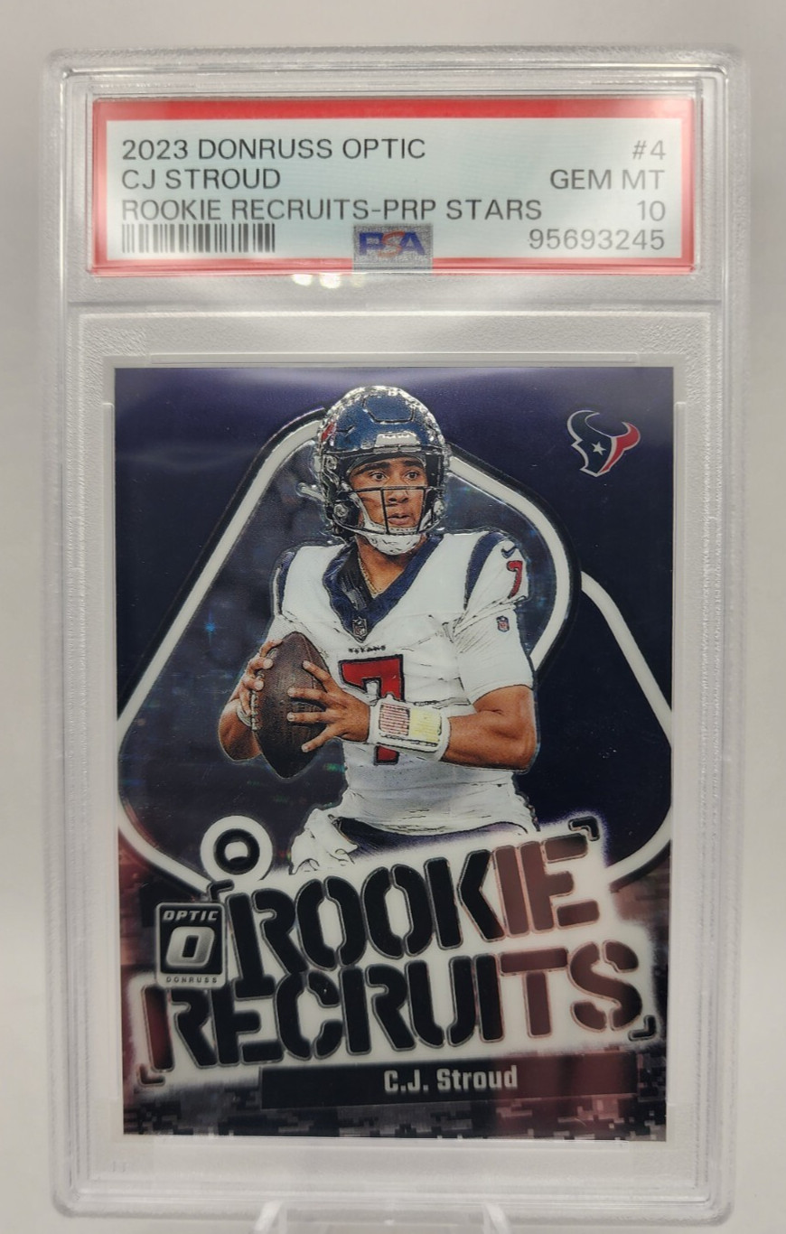 CJ Stroud Panini Donruss Optic Rookie Kings #4 Black Pandora