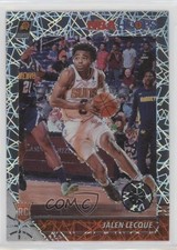 2019-20 Panini NBA Hoops Premium Stock Silver Lazer Prizm Jalen Lecque #254 fm0