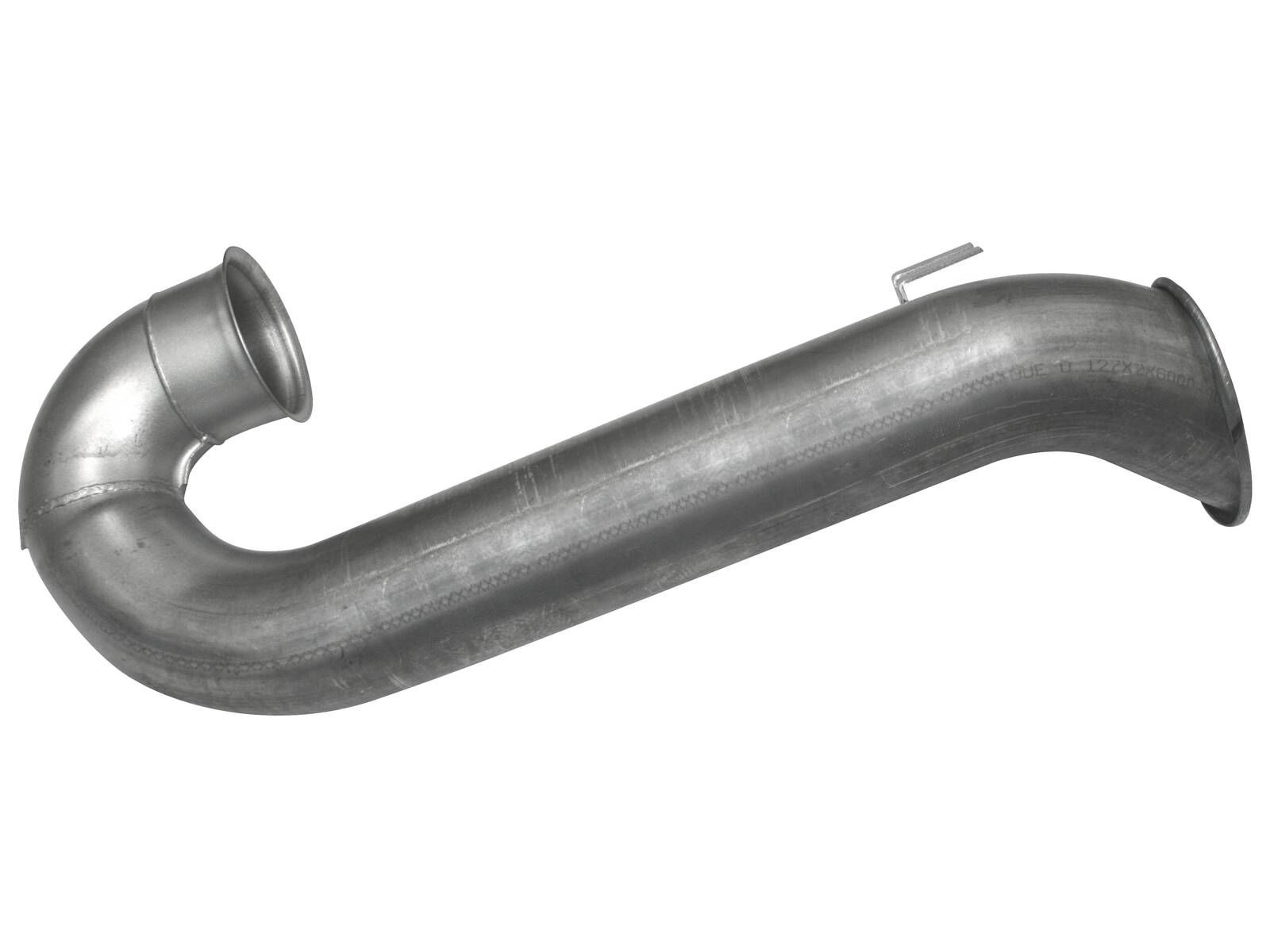 Tuyau de sortie d'échappement DT Spare Parts 5.11017 en acier inoxydable pour camion