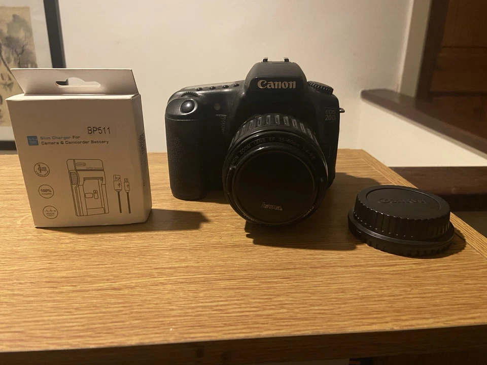 Canon EOS 20D Digital SLR Camera - With 35-80mm Canon Zoom Lens Fully Working - Image 3 of 4