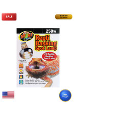 Zoo Med 2 Pack Reptile Basking Spot Lamp 250 Watts Sl-250