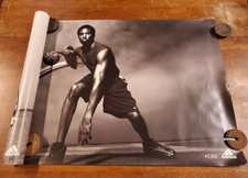 Vintage Adidas Kobe Bryant KOBE 1 (Venice Beach / Audi TT) Poster, RARE 1998