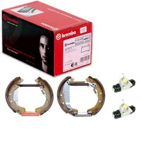 Brembo Bremsbacken Vormontiert Hinterachse Passend FÜR Opel Astra Combo Vectra