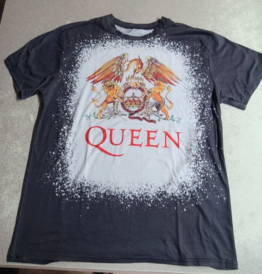 QUEEN Crew Neck SS T-Shirt Shirt XL Cotton/Poly Phoenix Lions