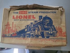 The 2-4-2 Steam Freighter Lionel Train Set No. 1109. Untested Read Description The 2-4-2 Steam Freighter Lionel Train Set No. 1109. Untested Read Description