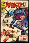 Avengers #50 Very Nice Silver Age Superhero Vintage Marvel Comic 1968 FN-VF