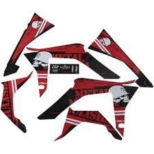 Factory Effex Honda Metal Mulisha Shroud Graphic kit - 23-11328