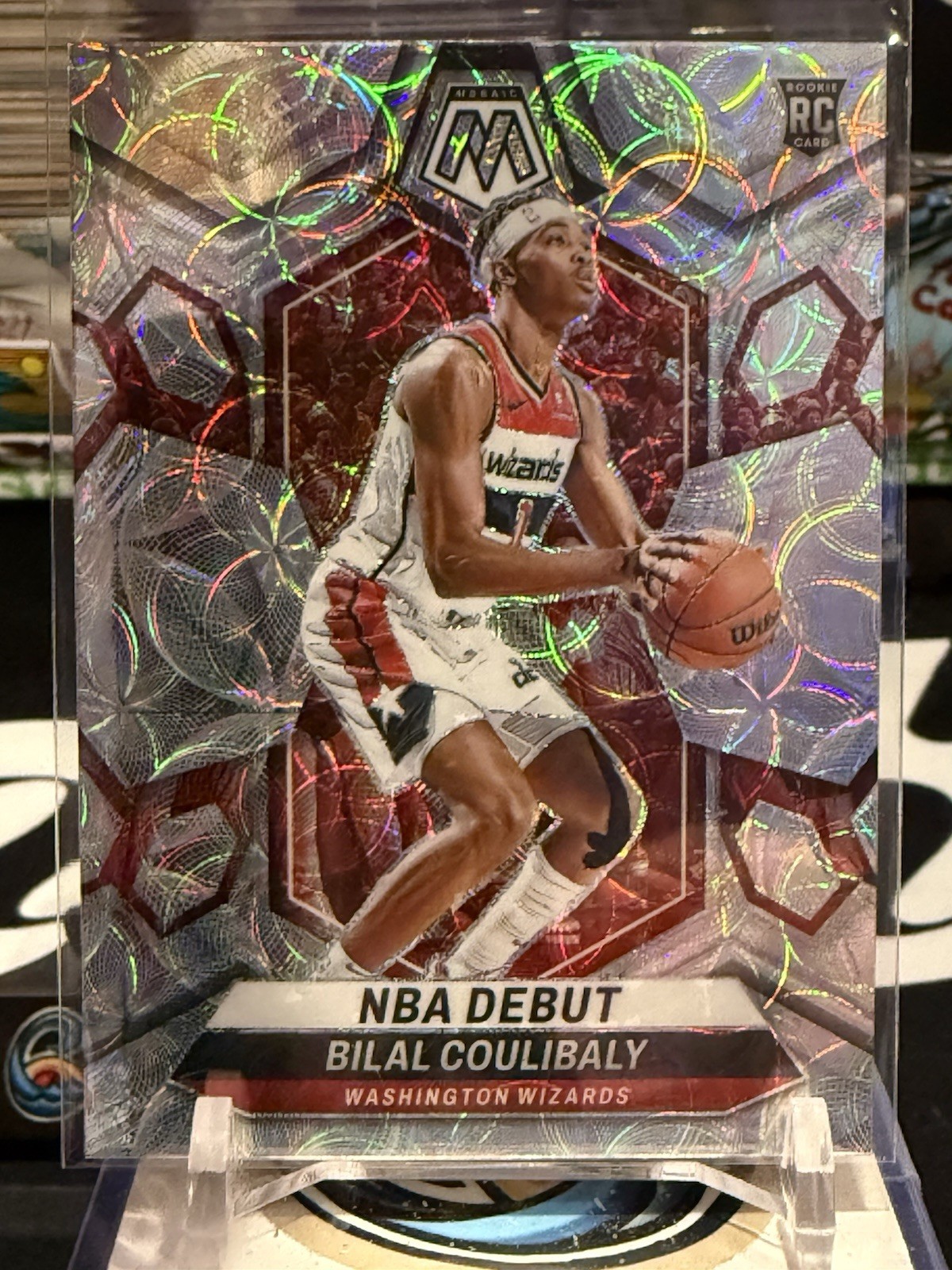 2023-24 Panini Mosaic Mosaic International #235 Bilal Coulibaly RC Rookie GL 11T