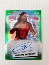 Shinsuke Nakamura 99-Card Limited Edition Autograph Topps WWE auto