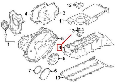 Land Rover Discovery L462 Motorventilabdeckung LR073646 Neues Election